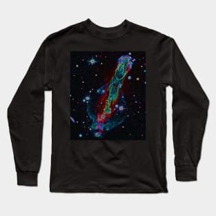 Black Panther Art - Glowing Edges 222 Long Sleeve T-Shirt